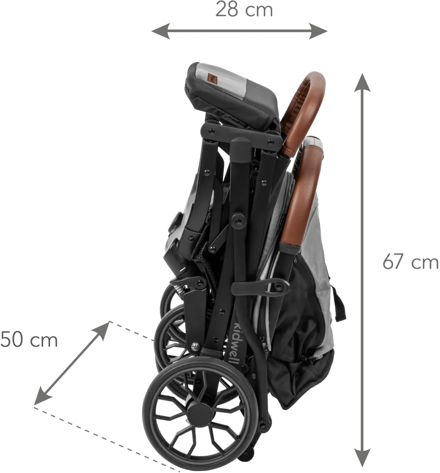 Прогулочная коляска Kidwell Colmer Cool Grey